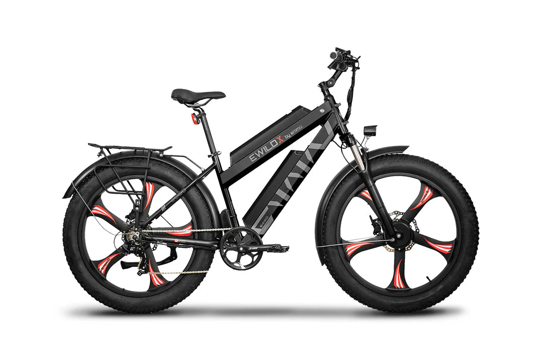 E-WILD X - Classic All Terrain Electric Fat Tire Bike