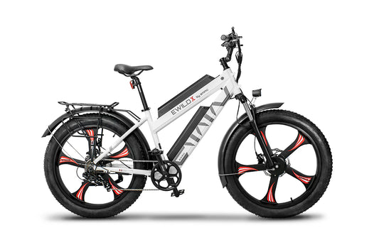 E-WILD X - Classic All Terrain Electric Fat Tire Bike
